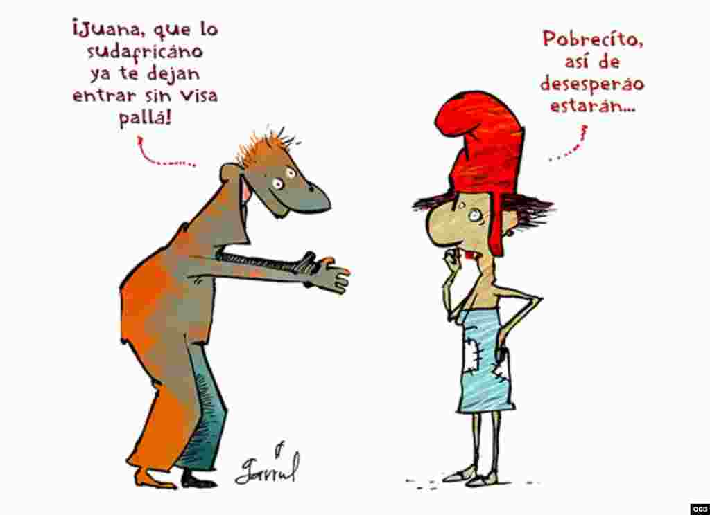 Caricaturas de Garrincha. 