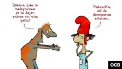 Caricaturas de Garrincha. 