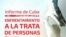 Portada del "Informe de Cuba sobre trata de personas y corrupción de menores 2014".