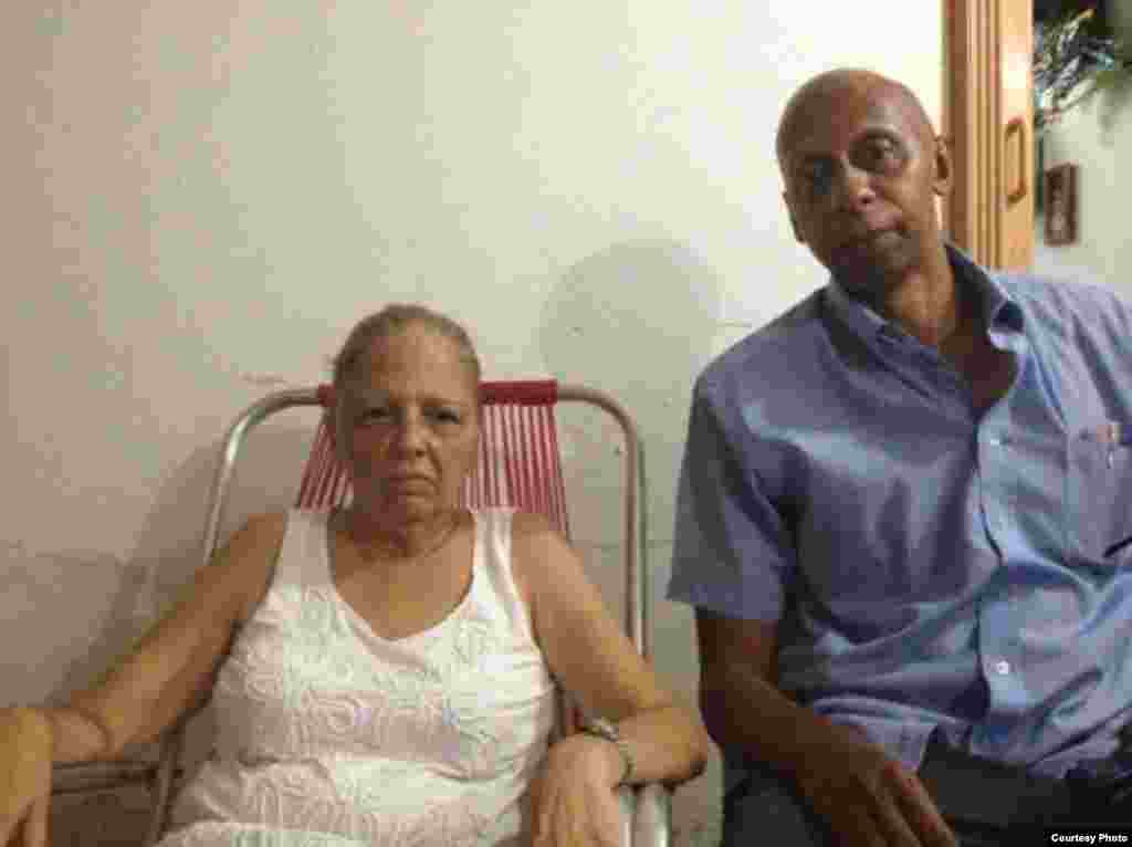 Martha Beatriz Roque y Guillermo Fariñas