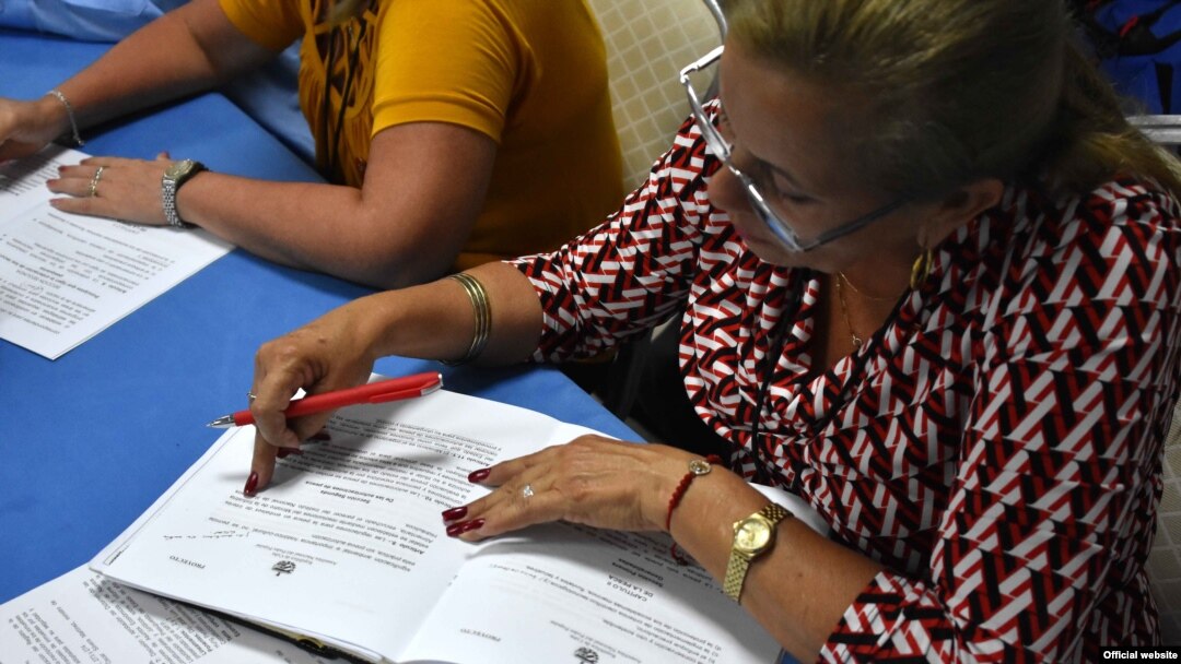 Delegados participan en las comisiones parlamentarias. 