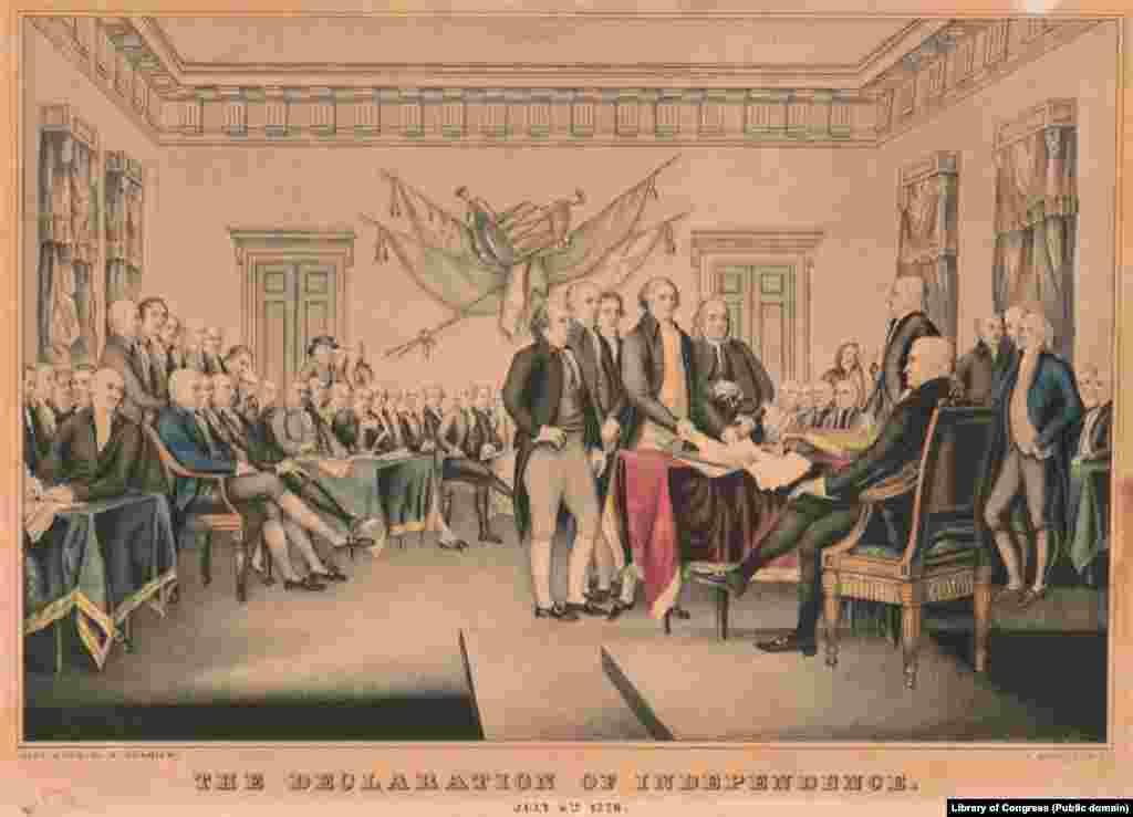 Declaración de Independencia: 4 de julio de 1776