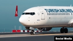 Avión de la aerolínea Turkish Airlines. (Facebook/Turkish Airlines)