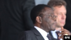 Teodoro Obiang Nguema Mbasogo. 