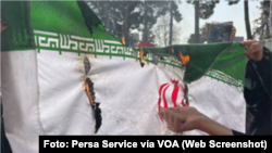 Protestas estudiantiles en universidades iraníes
