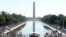 En Washington D.C recordando la Marcha del Reverendo Martir Lther King.  