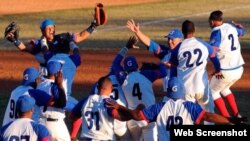 Alazanes vencen a Leñadores enla Serie nacional de Béisbol, Cuba 2018.