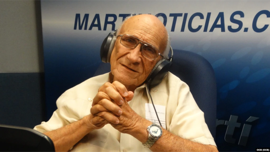 Moisés López, locutor de Radio Martí.