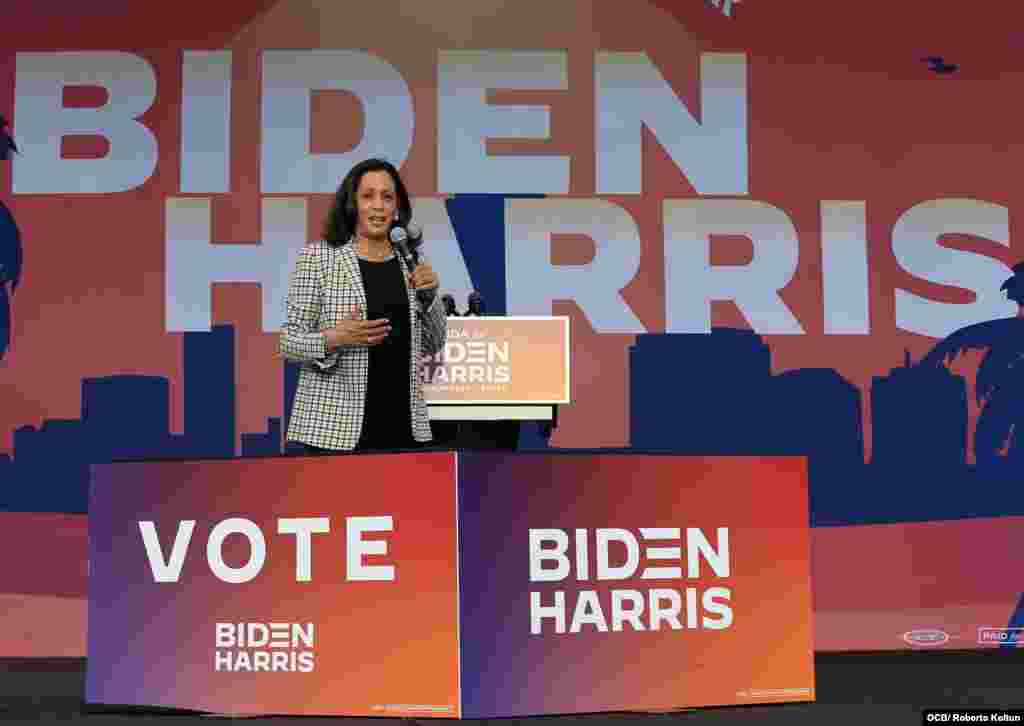 Kamala Harris en FIU