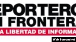 Reporteros sin fronteras