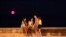 Las luces de la Flotilla se vieron en el Malecón de La Habana