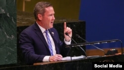 Embajador de EEUU en la ONU Mike Waltz en una imagen de archivo