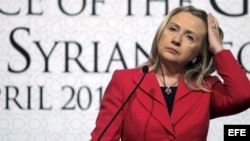 Fotografía de archivo de la secretaria de Estado estadounidense, Hillary Clinton. 