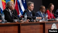 La 52 Asamblea General de la OEA, en Lima, Perú, el 6 de octubre de 2022. (Cris BOURONCLE/Pool via REUTERS).