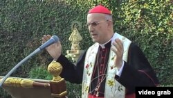 Tarcisio Bertone, secretario de Estado Vaticano.