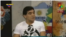 El ex futbolista argentino Diego Armando Maradona, en el programa De Zurda de Telesur.