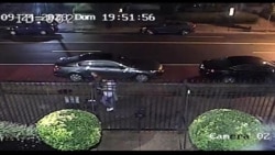 Video de cámara de seguridad muestra ataque a embajada de Cuba en DC