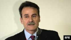 El subdirector para EEUU de la Cancillería cubana, Gustavo Machín.