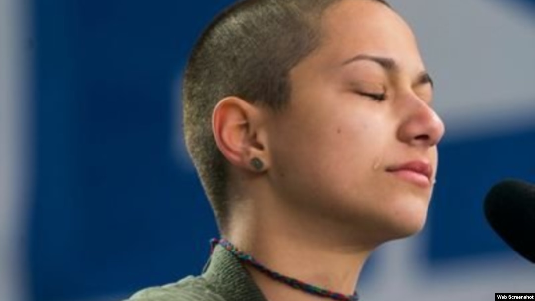 Emma González. Foto: perfil de Twitter