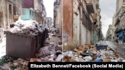 La acumulación de basura favorece la proliferación de mosquitos en La Habana y otras localidades de Cuba.