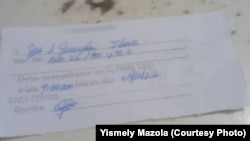 Citación a Jorge Luis González Ibarra