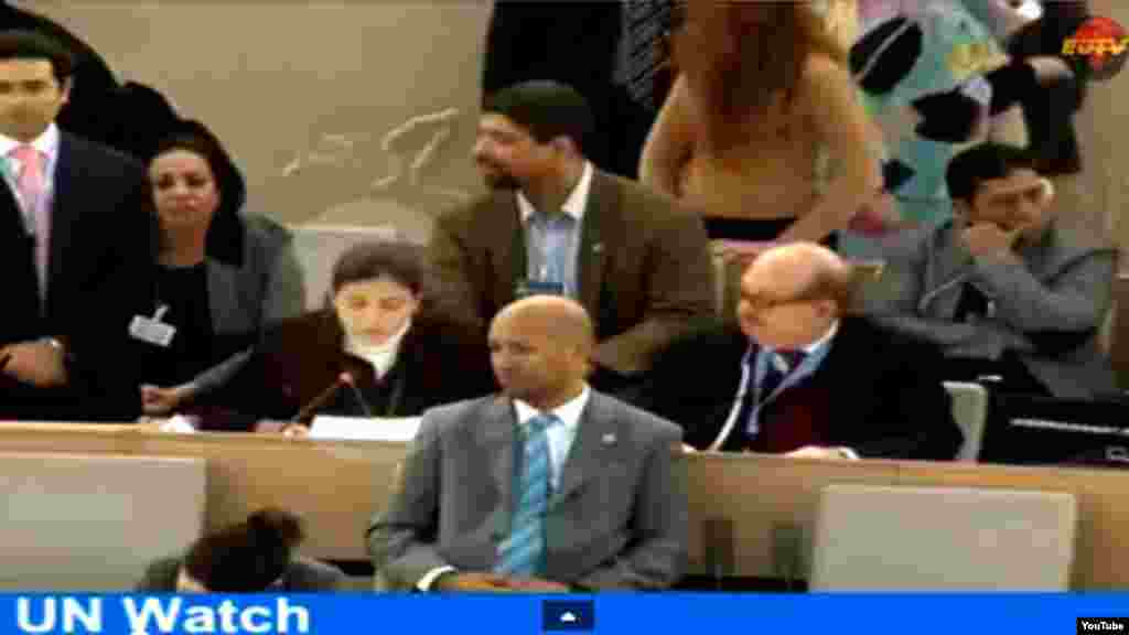 Rosa María Payá en UN Watch