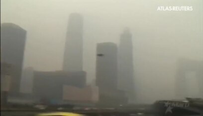 China emite la primera alerta roja por contaminación