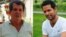 Los opositores Oswaldo Payá (izq.) y Harold Cepero.
