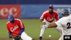 Fotografía de archivo del torneo de béisbol de Haarlem, Holanda. EFE/Marco de Swart