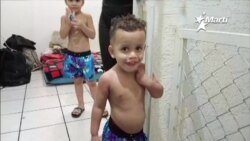 Darién, el niño de padres cubanos nacido en la selva panameña, recién cumplió dos años de edad