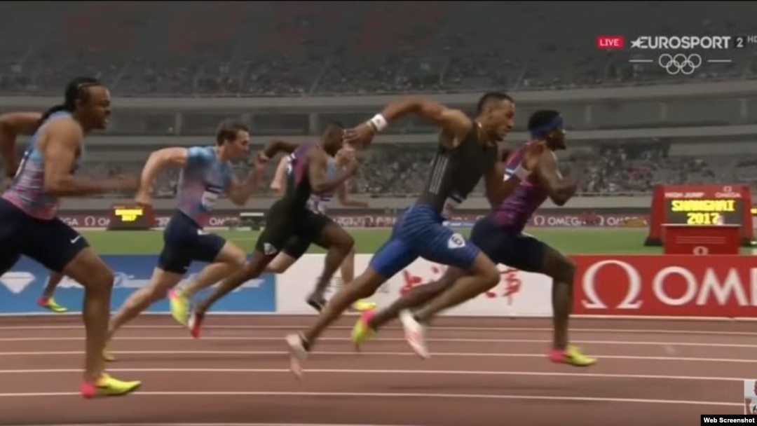 El cubano Orlando Ortega finalizó segundo en Shanghai.
