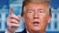 El presidente Donald Trump se dirige a los periodistas en la conferencia de prensa del miércoles en la Casa Blanca (Foto: Mandel Ngan/AFP).