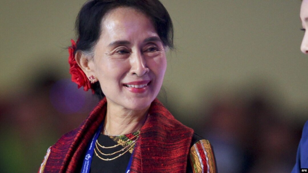La líder opositora birmana, Aung San Suu Kyi.