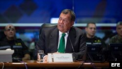 El ministro de Defensa del Perú, Jorge Nieto, durante un acto en Lima en noviembre pasado. 