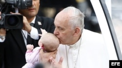 El papa Francisco en Filadelfia.