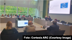 Orlando Gutiérrez Boronat discurso ante Consejo de Europa en Estrasburgo 