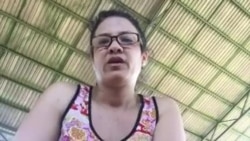 Cubana varada explica por qué se fue de Cuba. Video tomado de Facebook.