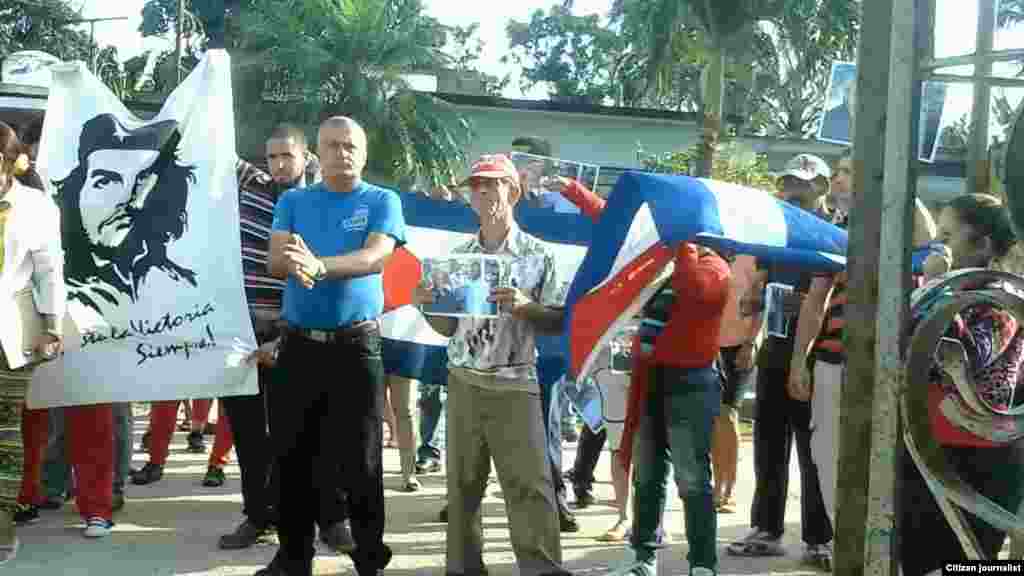 Reporta Cuba Opositores sufren asedio y actos de repudio Placetas Foto Donaida Pérez