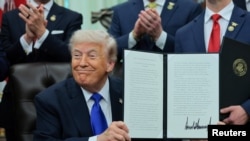El presidente de los Estados Unidos, Donald Trump, en el Despacho Oval de la Casa Blanca en Washington.