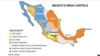 Los cárteles de la droga en México.