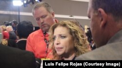 Debbie Wasserman Schultz, congresista y presidenta del Comité Nacional Demócrata. Foto: Luis Felipe Rojas.
