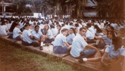 Estudiantes de La Lenin.