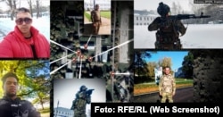 Fotos de publicaciones en redes sociales vinculadas a lugares cercanos a una unidad militar en Tula, Rusia