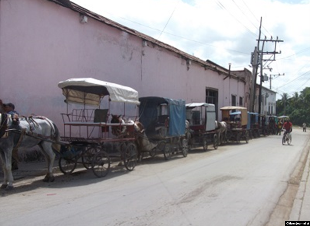 "Piquera de coches en Guantánamo