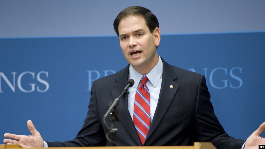 Foto de archivo del senador republicano de Florida, Marco Rubio.