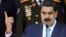 El gobernante venezolano Nicolás Maduro, durante una conferencia de prensa en el Palacio de Miraflores, en Caracas, el 12 de marzo del 2020.