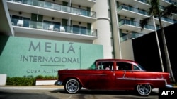El Meliá International, en Varadero, Matanzas. 