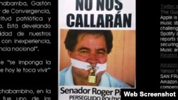 La familia del senador ha comenzado una campaña a través de las redes sociales
