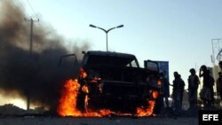 Bombardeos de la Coalición Árabe liderada por Arabia Saudita en Yemen.