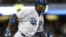 El bateador de los Dodgers Yasiel Puig .